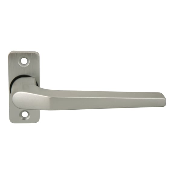 Door handle, L-shaped, depressed centre - 1