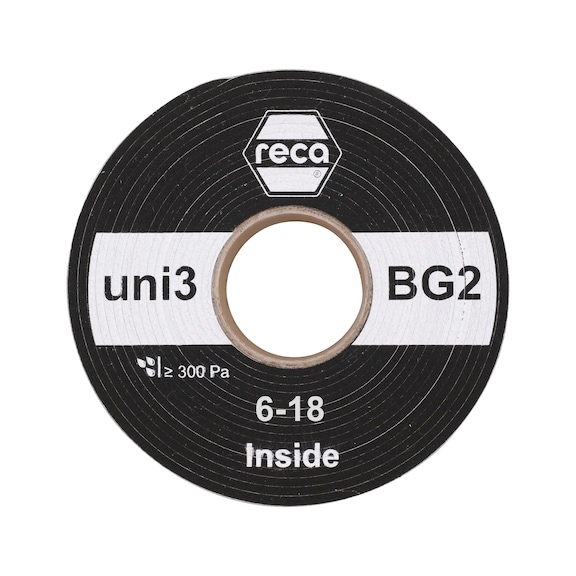 uni3 BG2 dual-purpose tape - uni3 BG2 multifunctional tape BG2 5 rolls of 8 m 63/6-18 mm