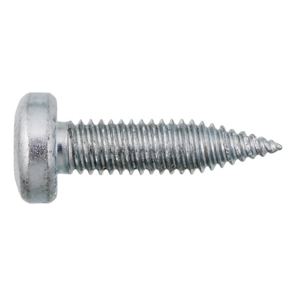 DBS thin sheet metal screw, round head, zinc-plated - 4