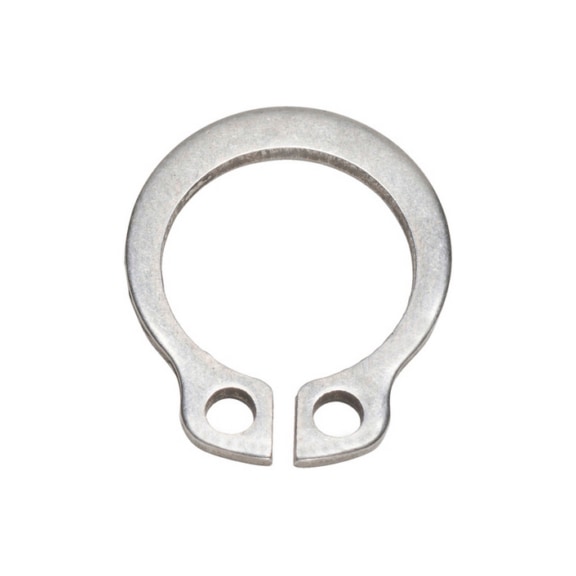 Circlip for shafts, DIN 471, stainless steel - 1