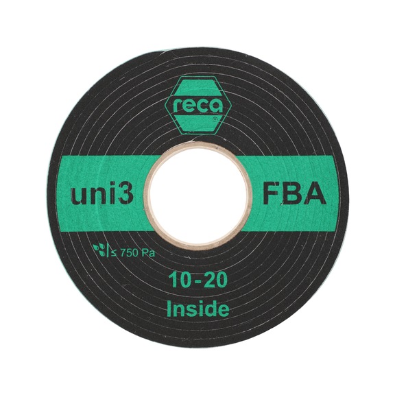 uni3 FBA, for windowsill connection - uni3 FBA multifunctional tape - windowsill connection BG1 40/10-20 mm