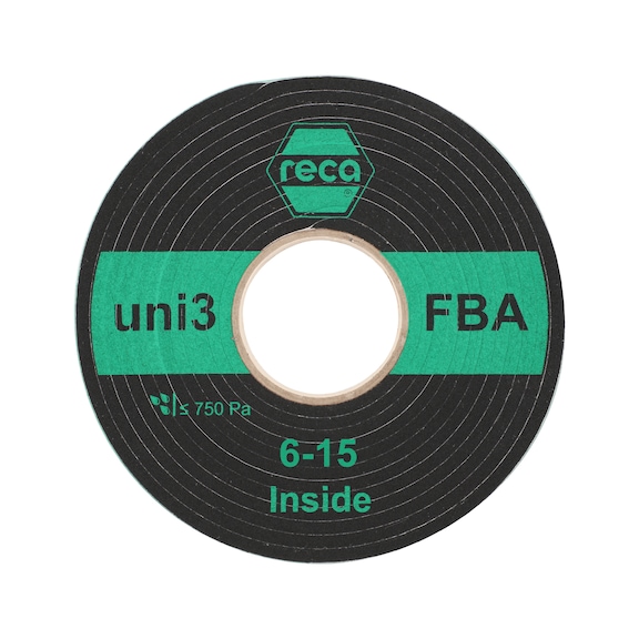 uni3 FBA, for windowsill connection - uni3 FBA multifunctional tape - windowsill connection BG1 35/6–15 mm