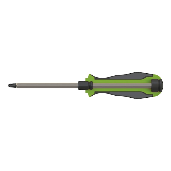 ultra screwdriver with striking cap - slotted - 4