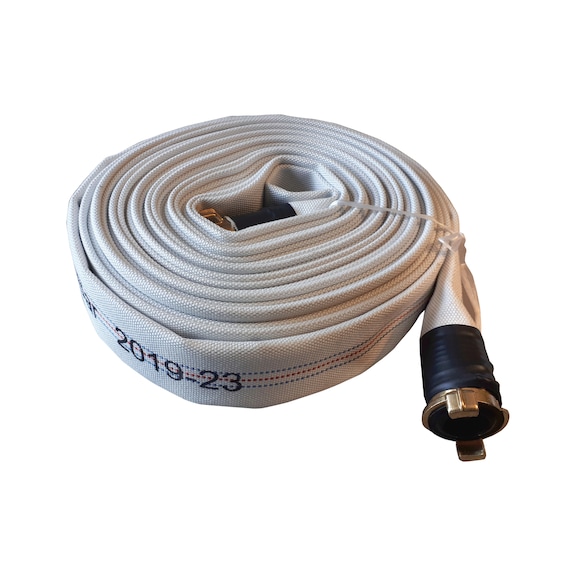 Construction hoses with couplings
