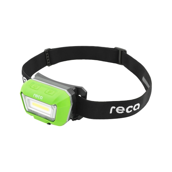 RECA headlamp R280S, battery-powered - 1