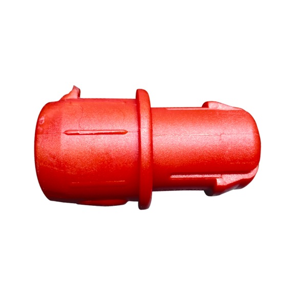 RED PLASTIC CAP - RED PLASTIC CAP FOR COUPLING