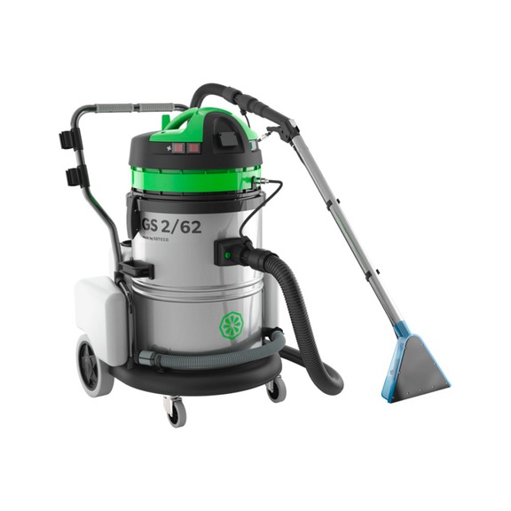 GS 2/62 EXT Aspirador de inyección/extracción profesional - GS 2/62 Aspirador inyección/extracción 2 motores, 62l, 2400W