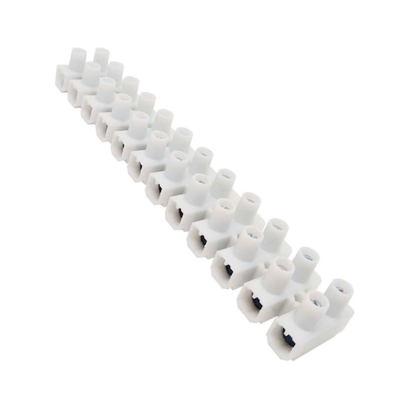 White screw terminal