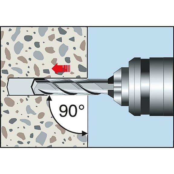 VMZ chemical injection mortar, coaxial cartridge - 12