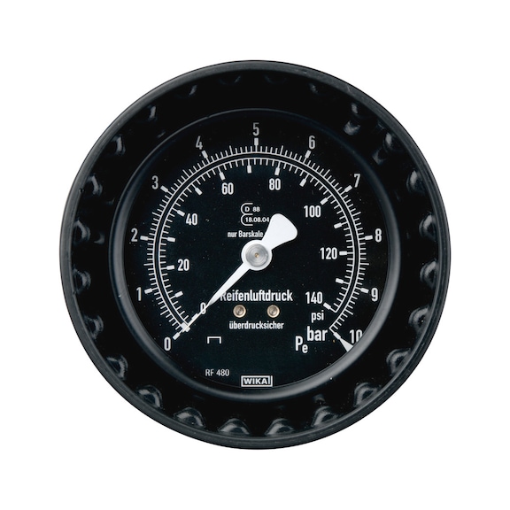 Manometer Ø 80 mm mit Schutzkappe RF 480