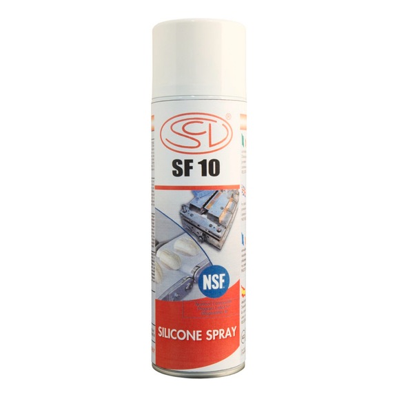 SPRAY DE SILICONA SF 10 PARA LA INDUSTRIA ALIMENTARIA - SILICONA H1 PARA USO ALIMENTARIO