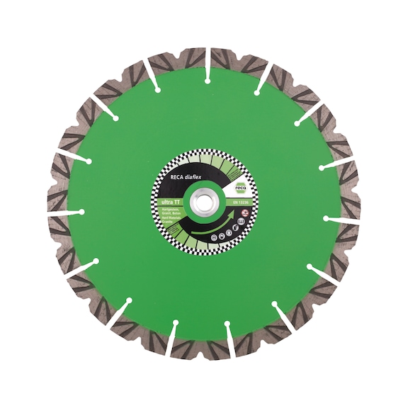 diaflex con brida 115-230 mm - Disco de corte de diamante diaflex ultra TT con reborde, PREMIUM 230/M14