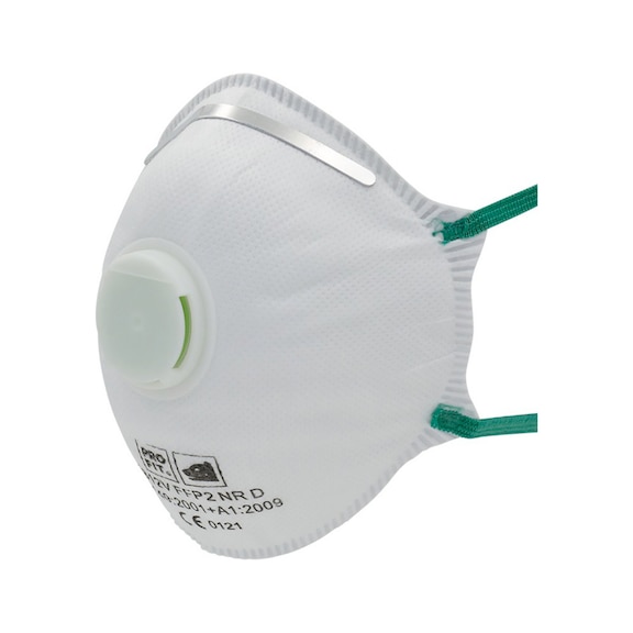 Atemschutzmaske FFP2 V NR D 1812 mit Ventil - Korbmaske FFP2 V NR D EN 149:2001 + A1:2009 mit Ventil