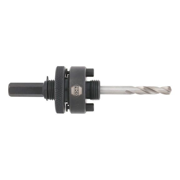 EXTREME mounts for hole saws - A2 mount for hole saw 32-210 mm, 9.0 mm hexagonal shank