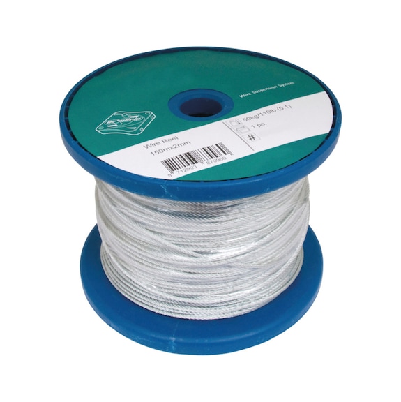 Wire rope on reel 150 m