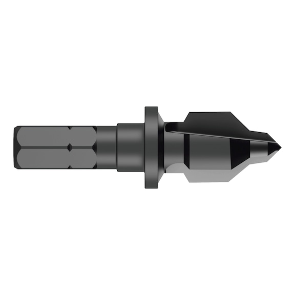 Stepped drill bit for corrugated panel assembly spacer set - RECA stepped drill bit HSS, D= 10mm for light panel installation, TX20 D= 4–10mm