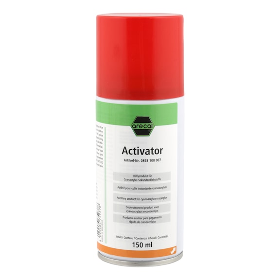 arecal activator for adhesives