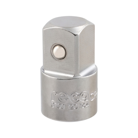 RECA 1/2-inch adapter - RECA 1/2" x 3/4" adapter, 1/2" square socket x 3/4" square head