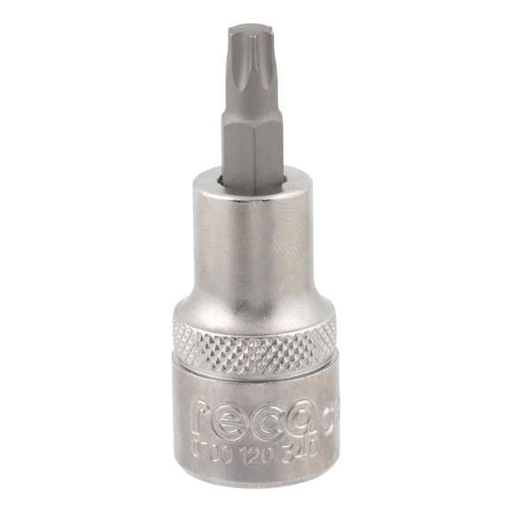RECA 1/2" TX socket wrench inserts, short version - 1