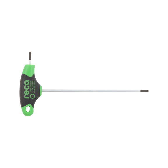 Stiftschlüssel 2K T-Griff  Innensechskant ISK - RECA 2K T-Griff Stiftschlüssel ISK 2-Komponenten-Griff ISK 2,0 x 125 mm