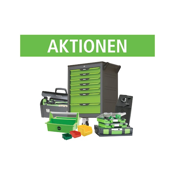 Assortments and factory equipment promotions