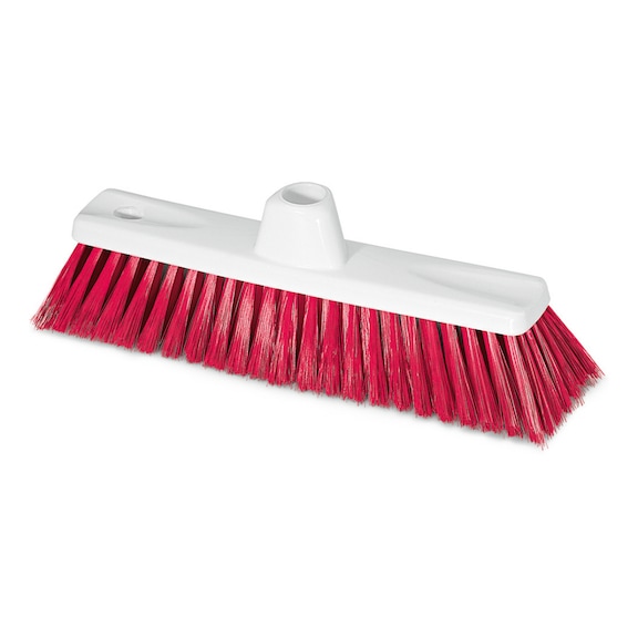 HACCP hygiene range — house broom - HACCP house broom red 30 cm