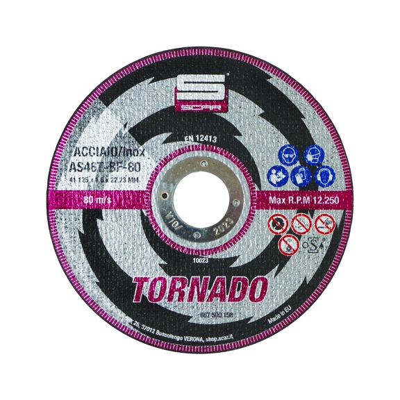 CUTTING DISC TORNADO 2.0 - MICRODISK 230 MM - 1
