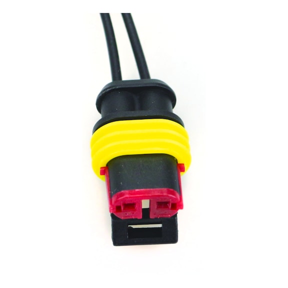 CONECTOR DE CABLE HEMBRA SUPER SEAL DE 2 VÍAS