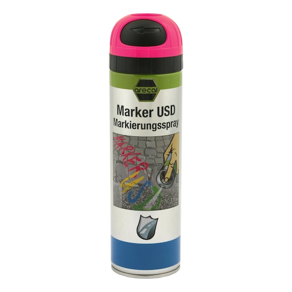 arecal Marker USD Premium marking spray - arecal Marker USD marking spray, pink 500 ml