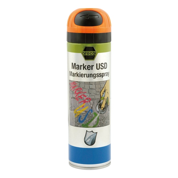 arecal Marker USD Premium marking spray - arecal Marker USD marking spray, orange 500 ml