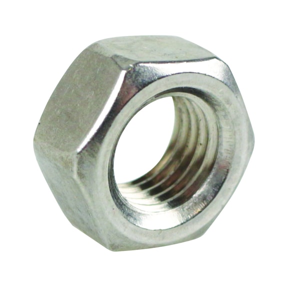 HEXAGON NUT MEDIUM A2 STAINLESS STEEL - 1