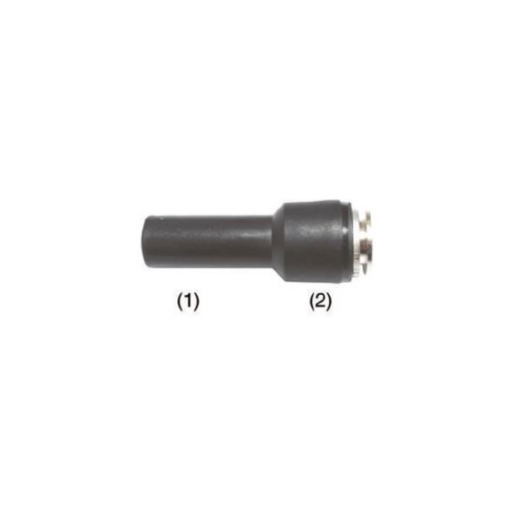 Metric plastic/metal automatic reducer fitting - 6-4mm reducer adapter plastic-INOX