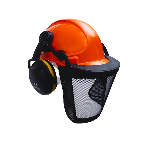 FORESTRY SET - FORESTRY SET HARD HAT+VISOR+EAR DEFEND.