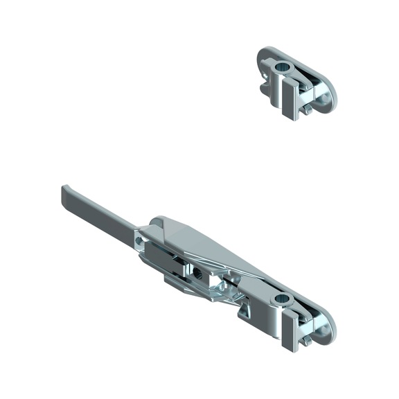COMPLETE SUPERKIT LOCK - Complete superkit lock for external door with Ø18 tube