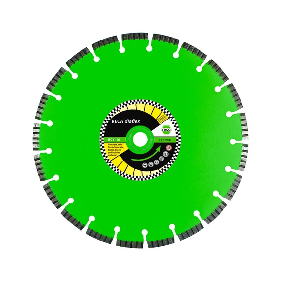 Reca Material Buy Reca diamond blade XL 10 for medium abrasive material. online