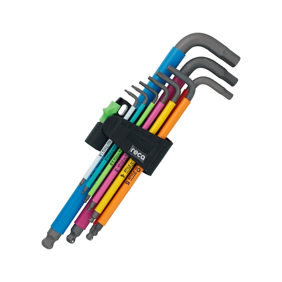 RECA Stiftschlüsselsatz Hex-Plus  mit Haltefunktion HF - 1