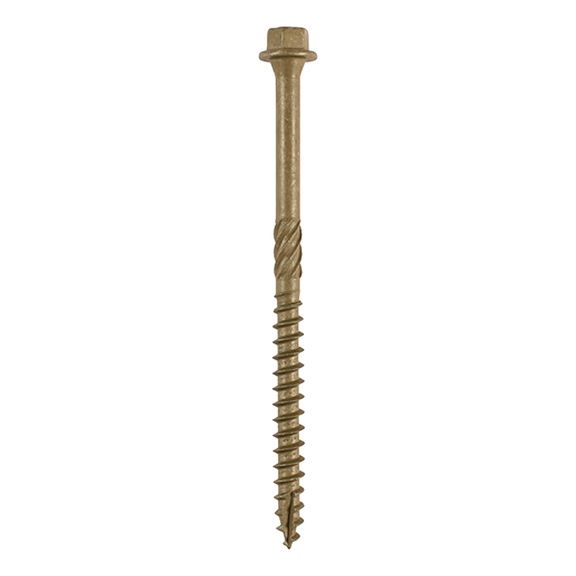 Index timber screw hex head