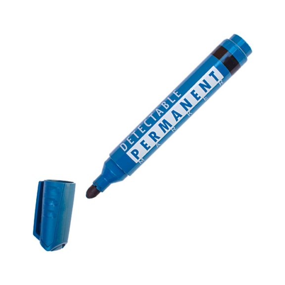 Detectable permanent marker