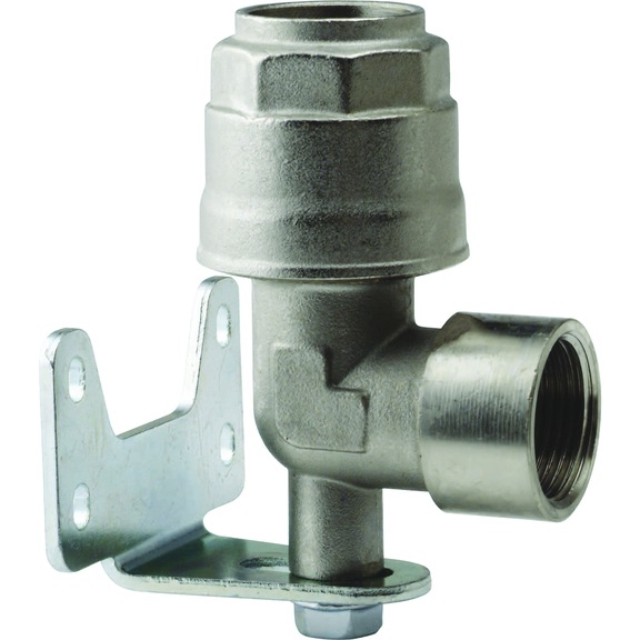 FEMALE L-SHAPED FITTINGS - FEMALE L-SHAPED FITTING- 1/2 THREAD