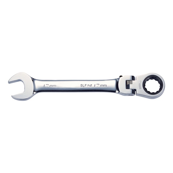 COMBINED WRENCHES WITH SWIVEL RATCHET - COMBI WRENCH WITH ARTICULATED RATCHET