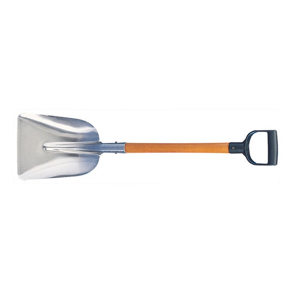 NON-SPARK SHOVEL IN ALUMINIUM - NON-SPARK SHOVEL WITH "D" HANDLE