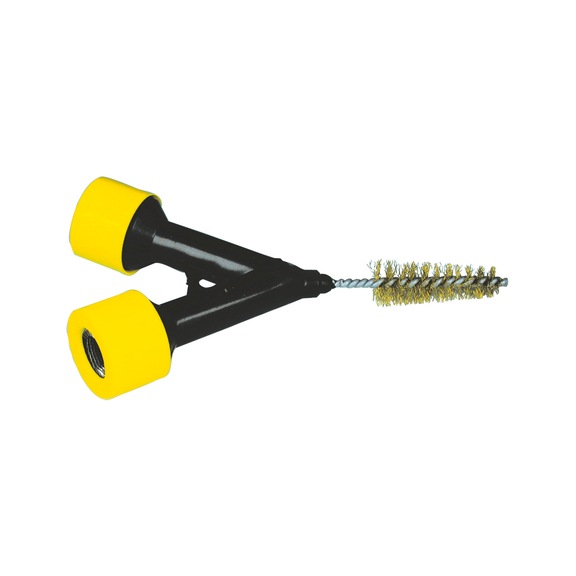 BRUSH FOR BATTERY TERMINALS - CLEANER FOR "POLINET" BATTERY TERMINALS