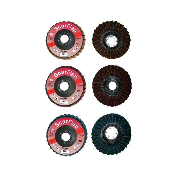 POLISHING - SCARFLAP FINISH LINE DISC - FINISH LINE DISC VERY-FINE FIBRE SUPPORT