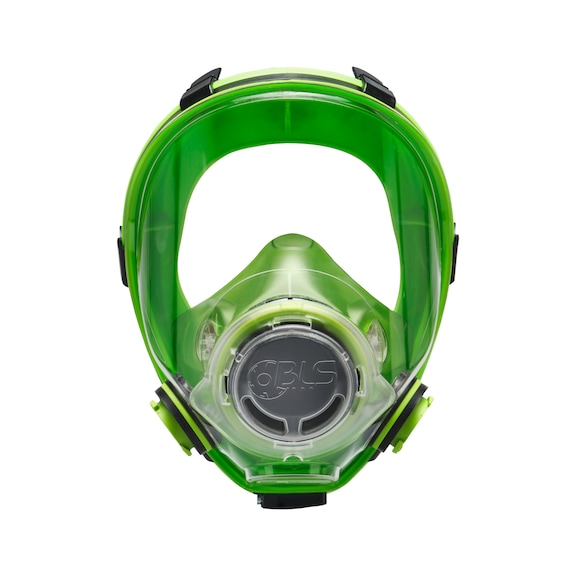 Silicone full face mask - Silicone full face mask, green M. Product is listed as dual use.