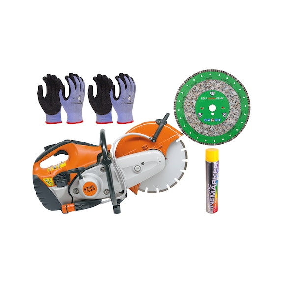 Diaflex H, stihl saw, gloves & paint - Diaflex H, stihl saw, gloves & paint