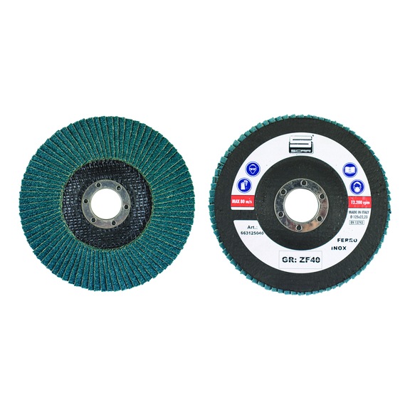  - BASIC ZIRCONIUM FIBRE SUPPORT DISC