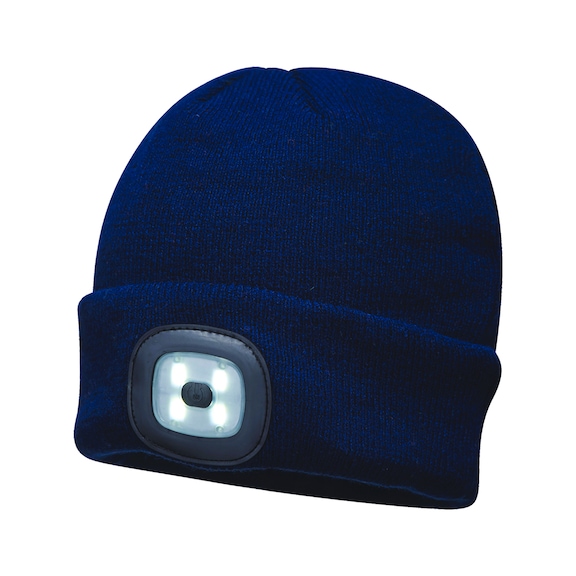 NAVY BLUE IRVIN CAP - 1