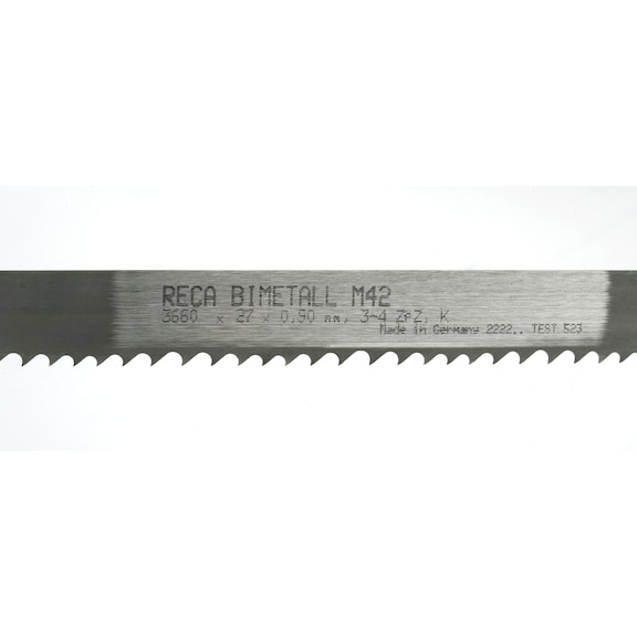 RECA bandsaw blade bimetal M42 - 1