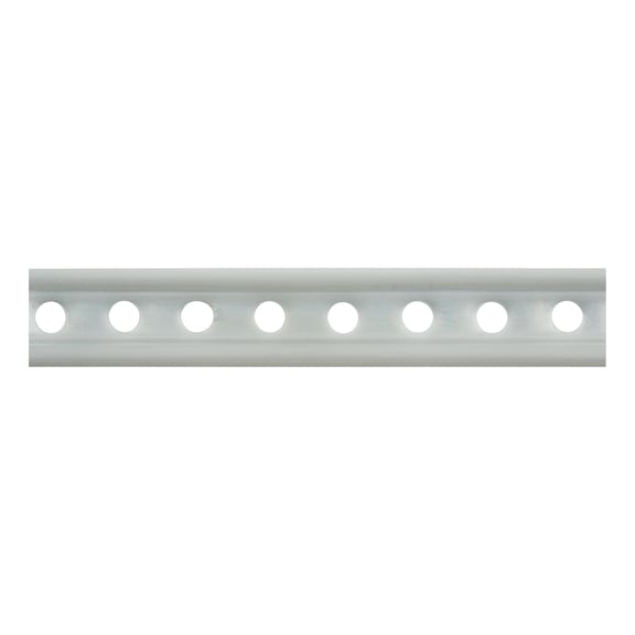 Plastic punched mounting strip - 2