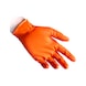 GUANTES DE NITRILO DE ALTA RESISTENCIA, CON TEXTURA NARANJA, DESECHABLES - 2